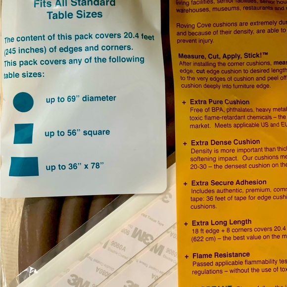 Edge Protector Roving Cove Table/Furniture Edge & Corner Protector🐣 - Picture 4 of 7